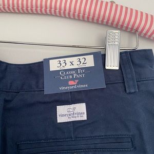 Vineyard vines classic fit club pant 33x32